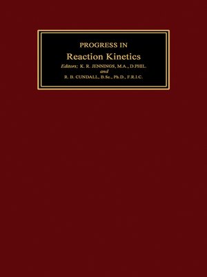 cover image of Progress in Reaction Kinetics, Volume 7